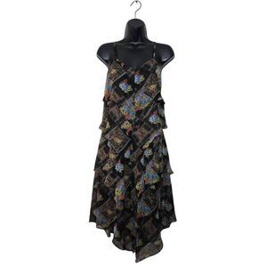 Free People Daisy Chain Dress Size 4 Layered Flowy Boho